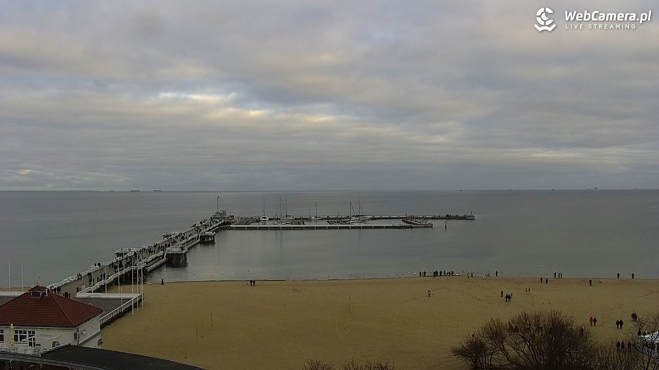 SOPOT - widok na Monciak - 21 grudzień 2025, 13:50