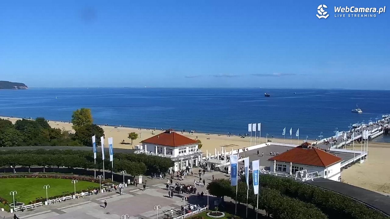 SOPOT - widok na Monciak - 27 wresień 2026, 11:39