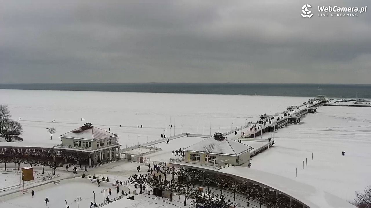 SOPOT - widok na Monciak - 08 luty 2026, 10:50