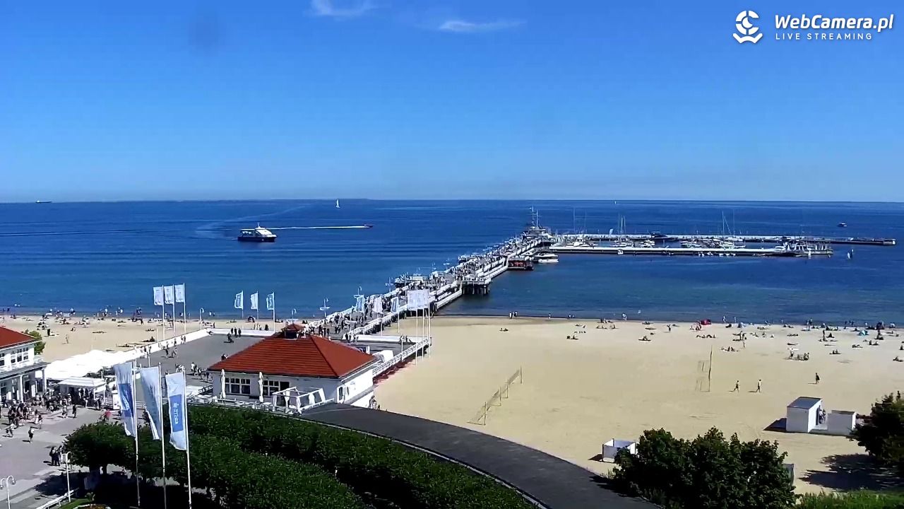 SOPOT - widok na Monciak - 13 sierpień 2026, 12:02