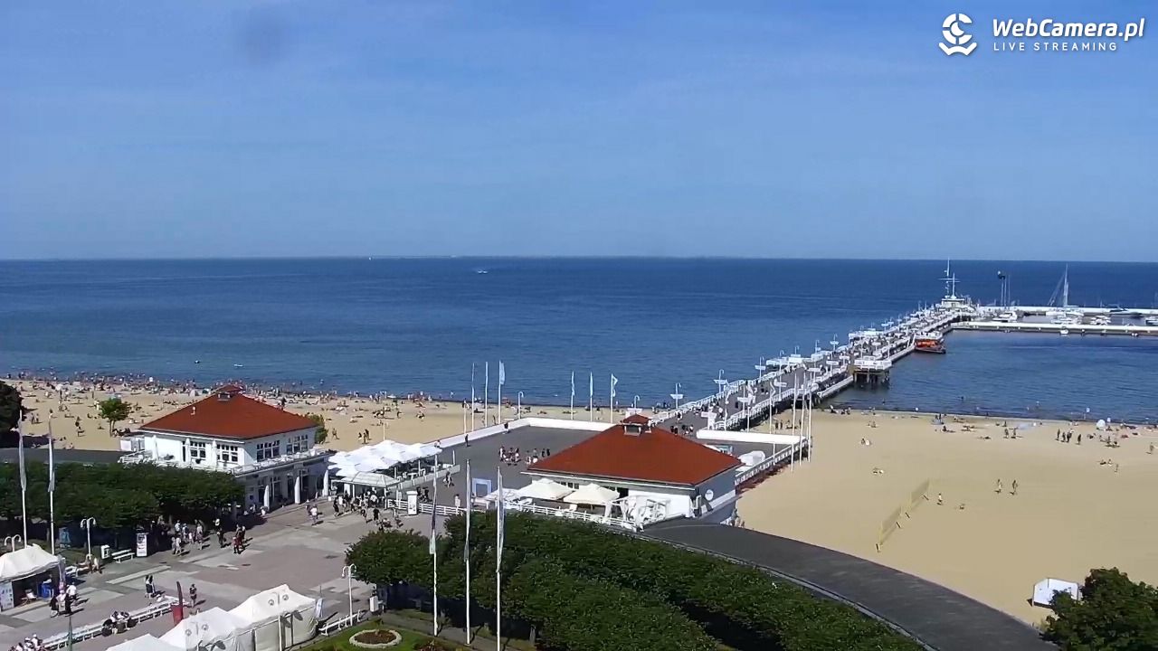 SOPOT - widok na Monciak - 14 sierpień 2026, 14:59