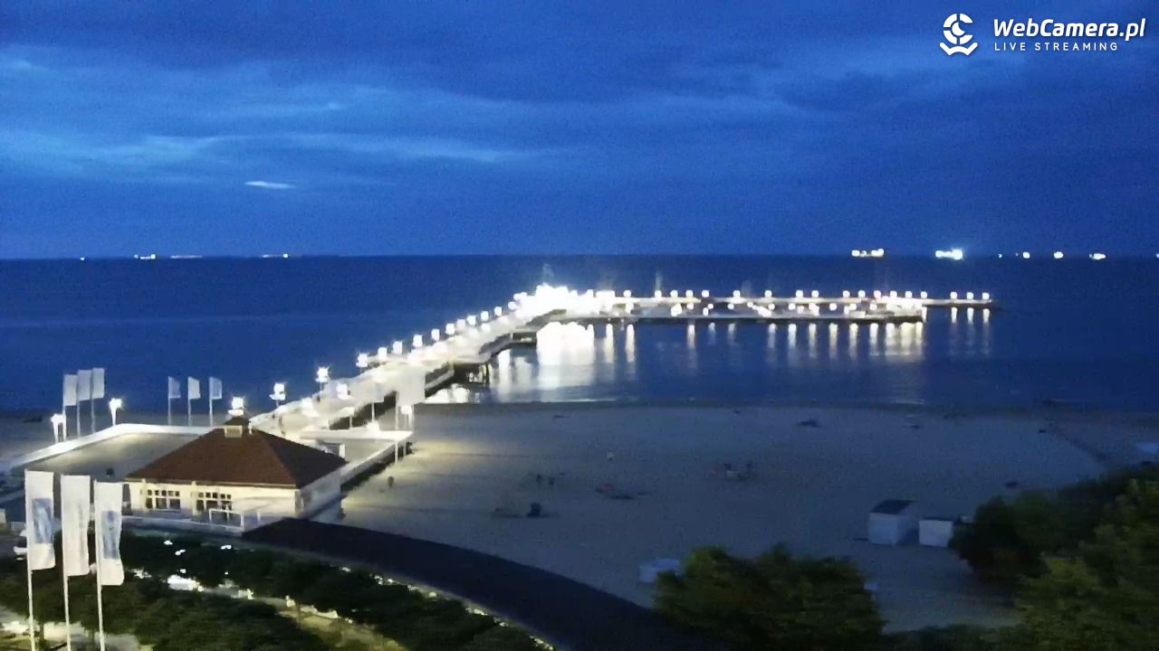 SOPOT - widok na Monciak - 29 czerwiec 2026, 22:29