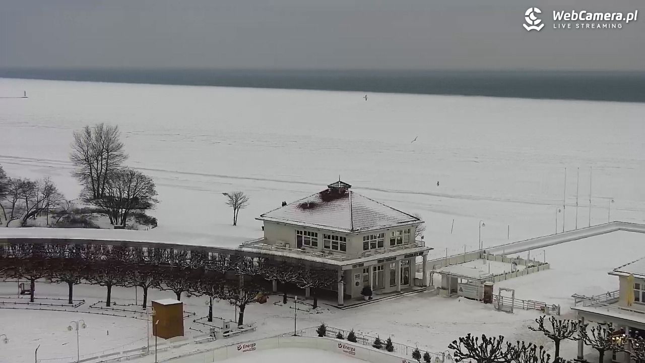 SOPOT - widok na Monciak - 08 luty 2026, 08:22