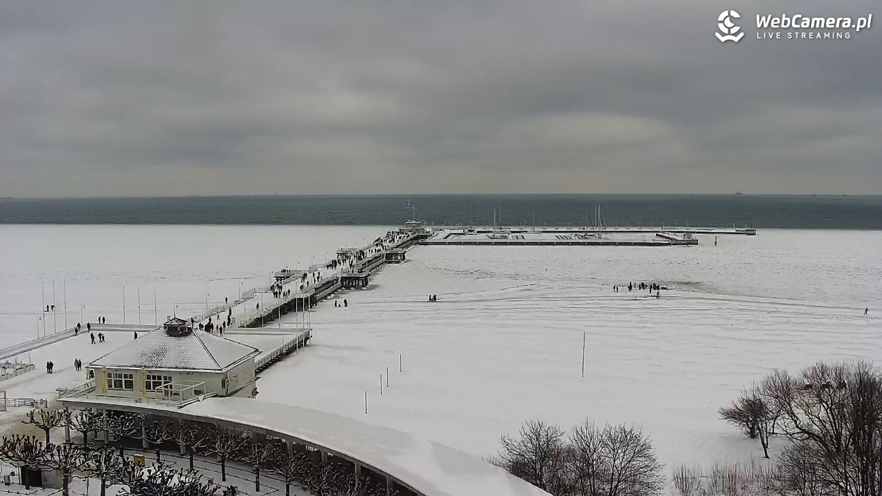 SOPOT - widok na Monciak - 08 luty 2026, 10:57