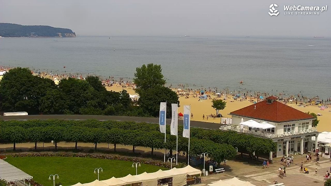 SOPOT - widok na Monciak - 28 czerwiec 2026, 12:50