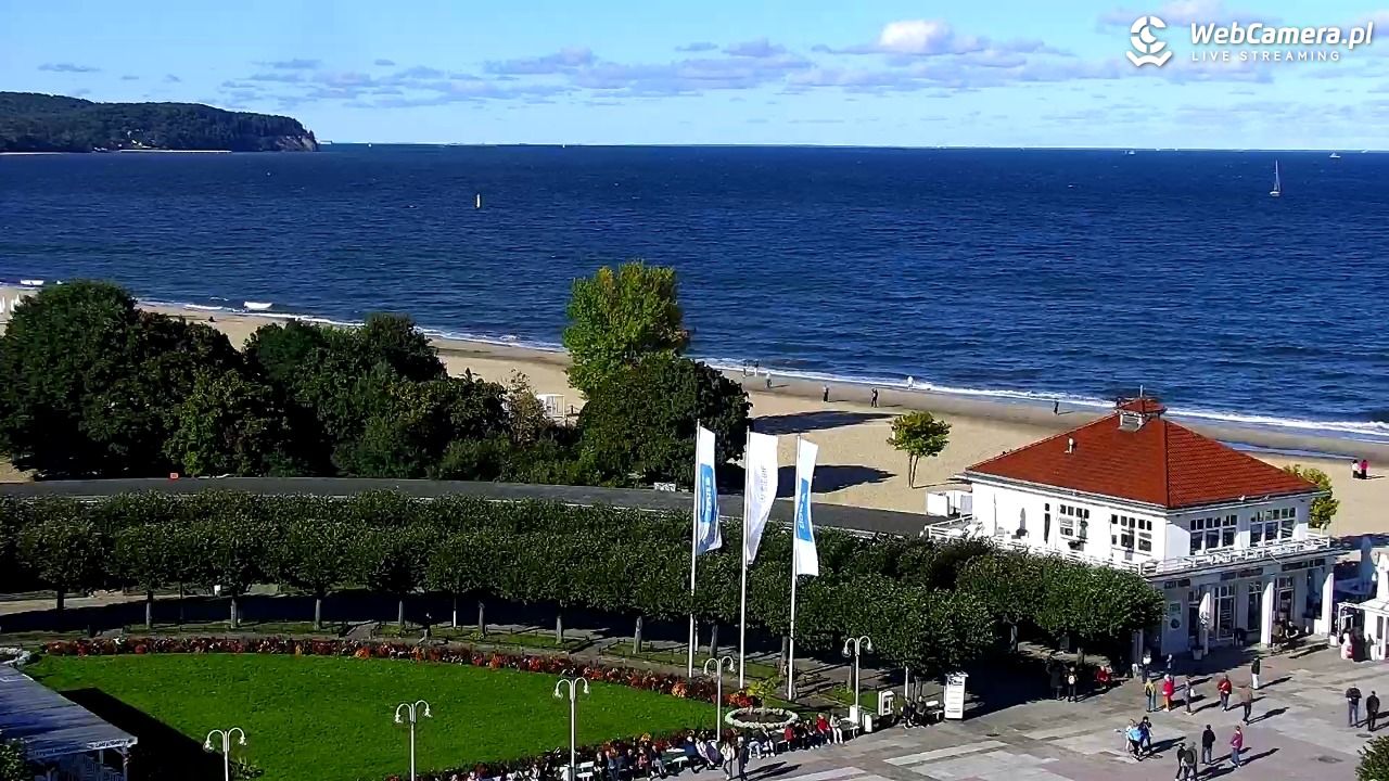 SOPOT - widok na Monciak - 23 wresień 2026, 15:34