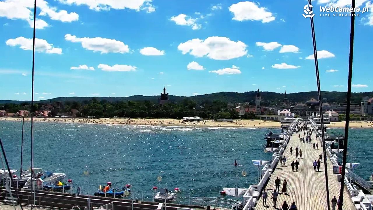 SOPOT - widok z molo - 22 czerwiec 2026, 14:14