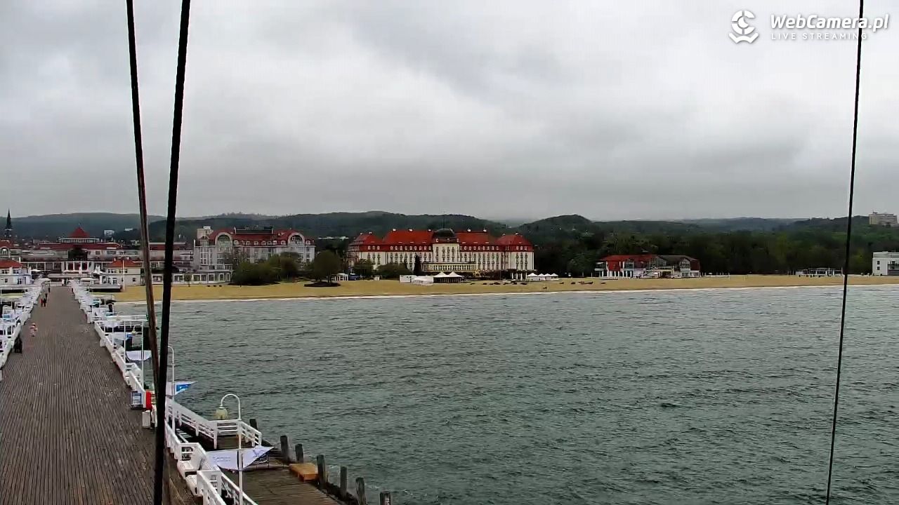 SOPOT - widok z molo - 06 maj 2026, 08:00