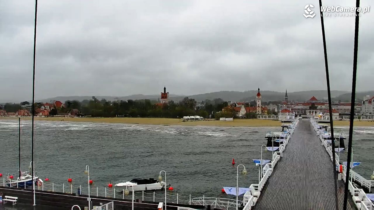 SOPOT - widok z molo - 06 maj 2026, 17:09