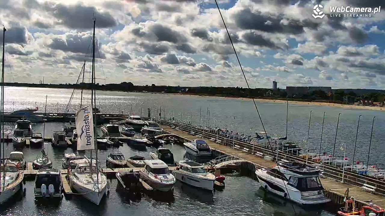 SOPOT - widok z molo - 17 wresień 2025, 10:53