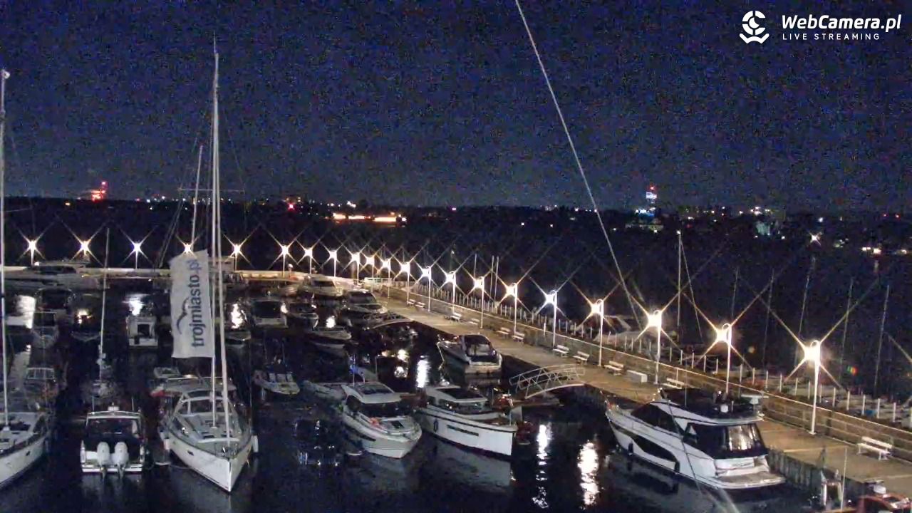SOPOT - widok z molo - 16 wresień 2025, 22:33