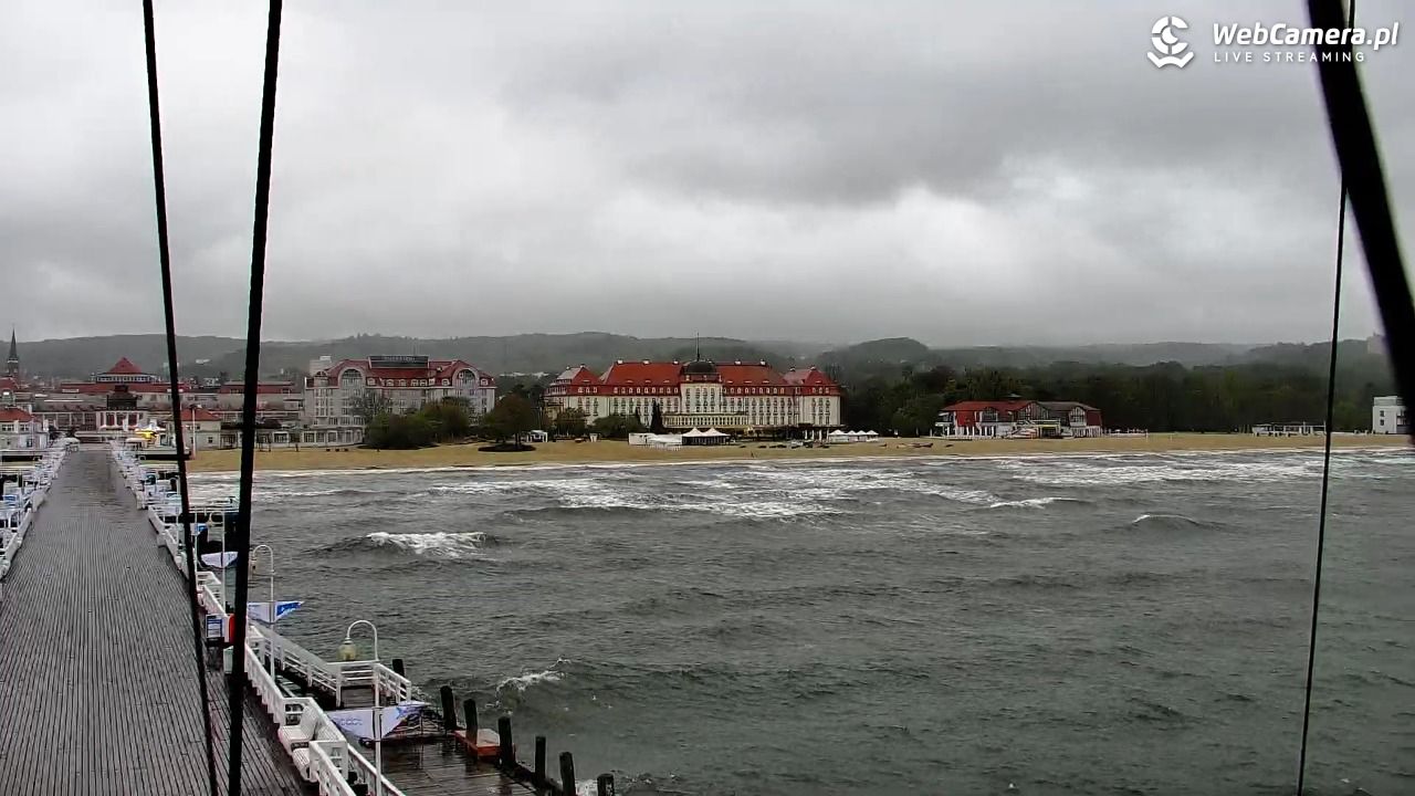 SOPOT - widok z molo - 06 maj 2026, 17:55