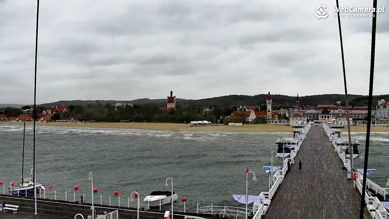 SOPOT - widok z molo - 06 maj 2026, 15:10