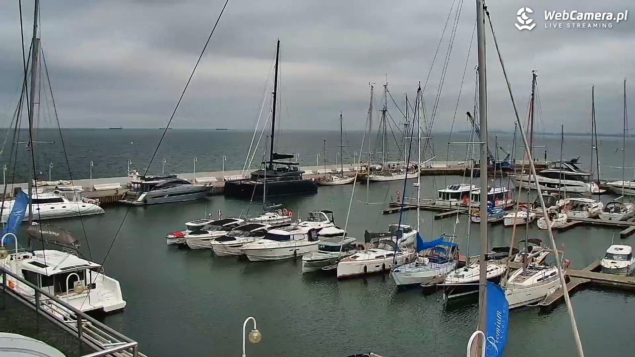 SOPOT - widok z molo - 19 maj 2025, 14:40