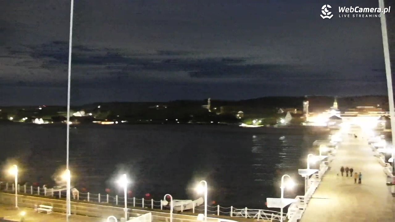 SOPOT - widok z molo - 07 maj 2026, 21:44