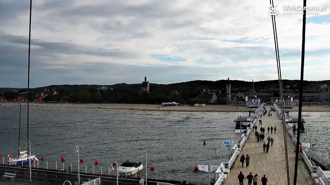 SOPOT - widok z molo - 08 maj 2026, 18:42