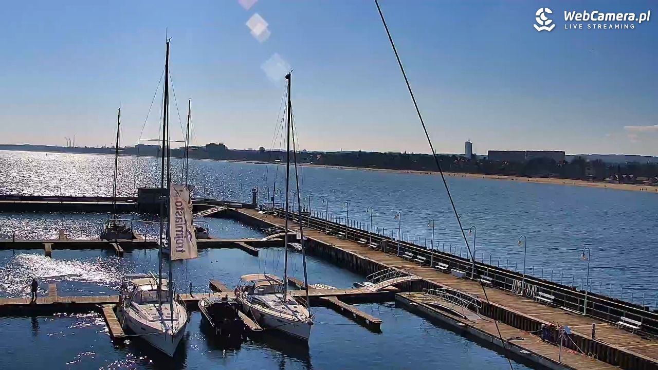 SOPOT - widok z molo - 22 marzec 2026, 10:27