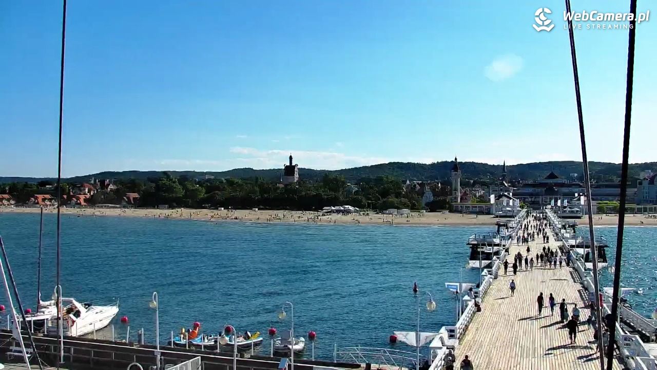 SOPOT - widok z molo - 23 czerwiec 2026, 17:41
