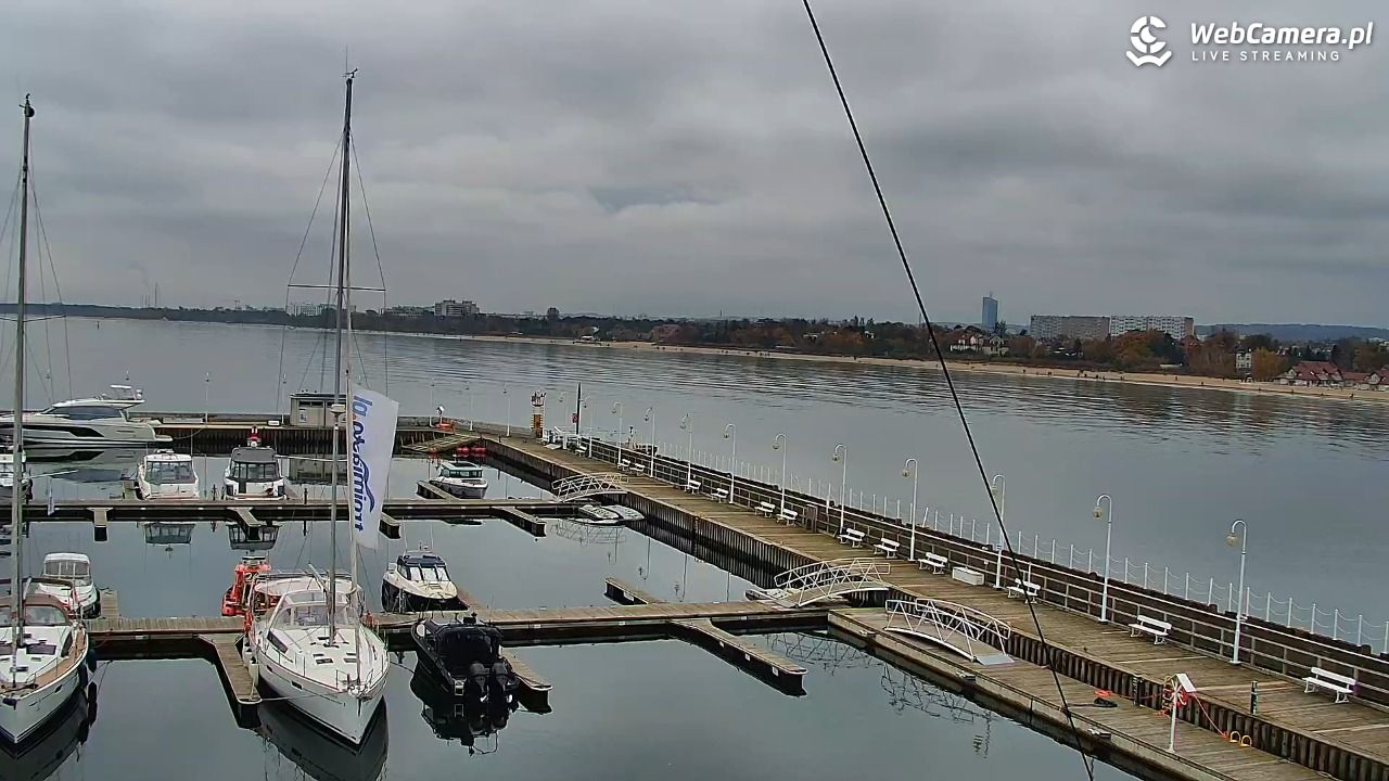 SOPOT - widok z molo - 02 listopad 2025, 11:40