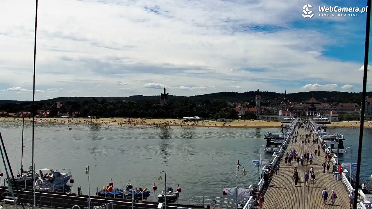 SOPOT - widok z molo - 23 czerwiec 2026, 12:28