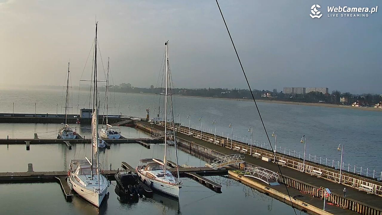 SOPOT - widok z molo - 20 marzec 2026, 06:52