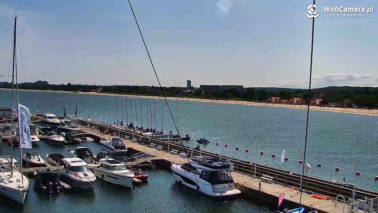 SOPOT - widok z molo - 13 czerwiec 2025, 14:00