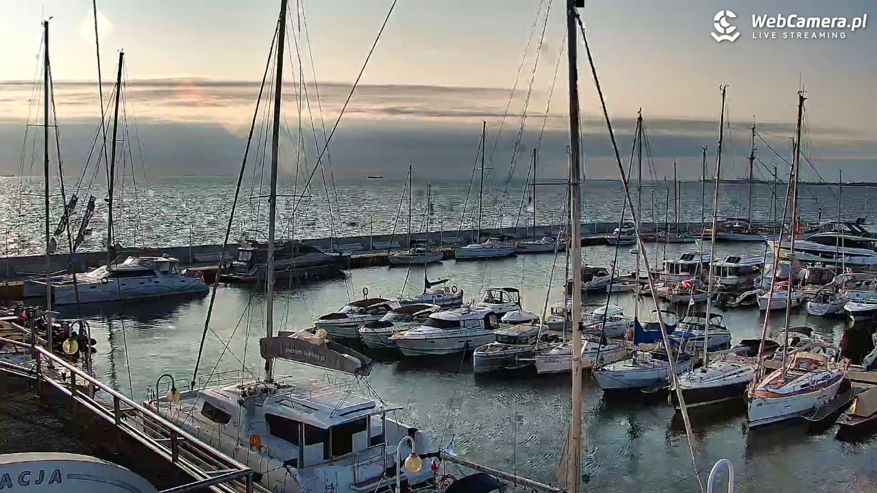 SOPOT - widok z molo - 13 czerwiec 2025, 06:32