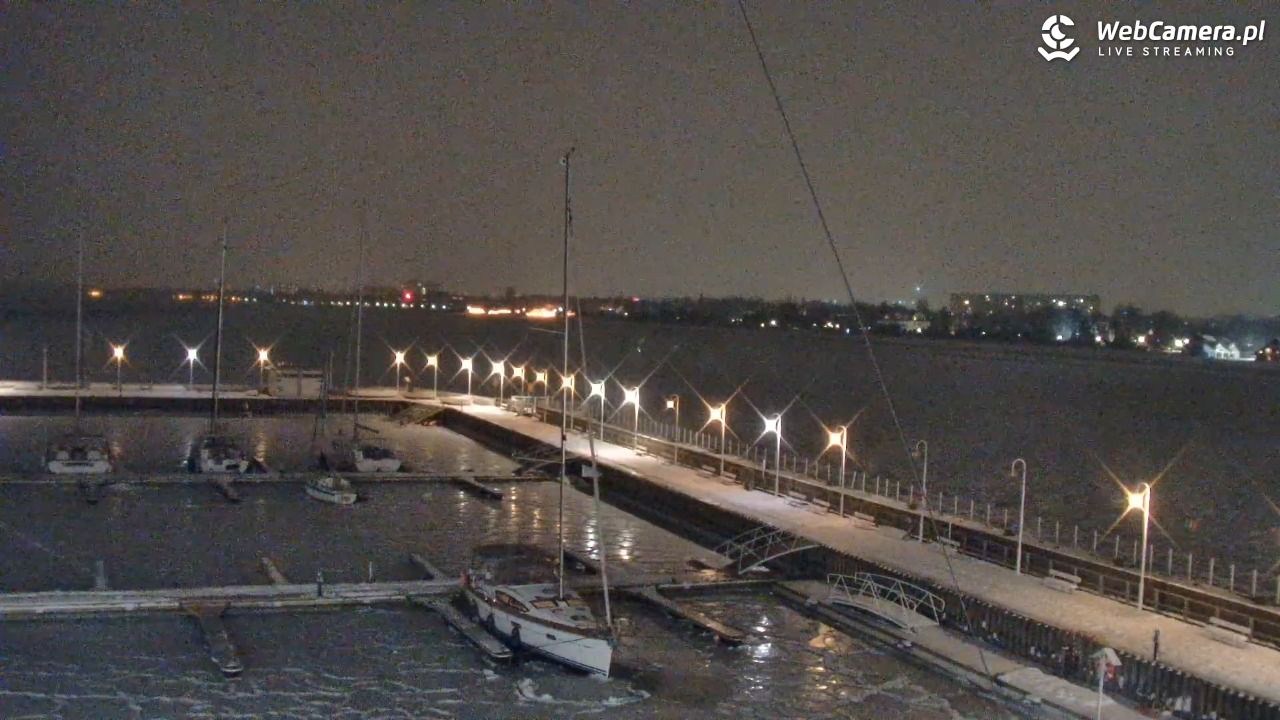 SOPOT - widok z molo - 04 luty 2026, 21:47