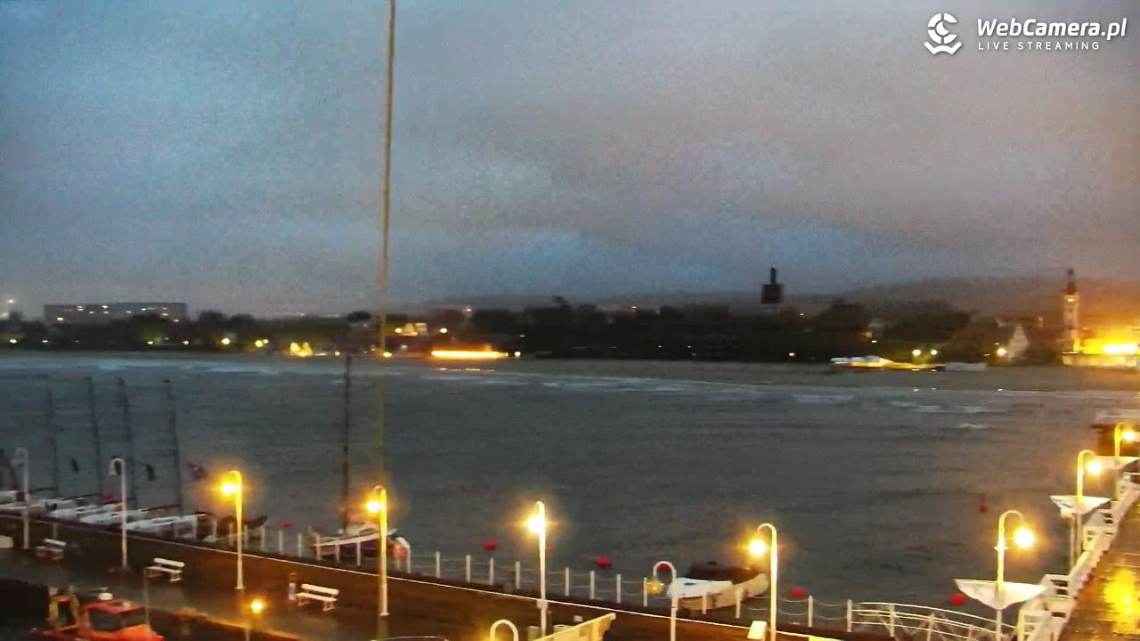 SOPOT - widok z molo - 06 maj 2026, 20:53