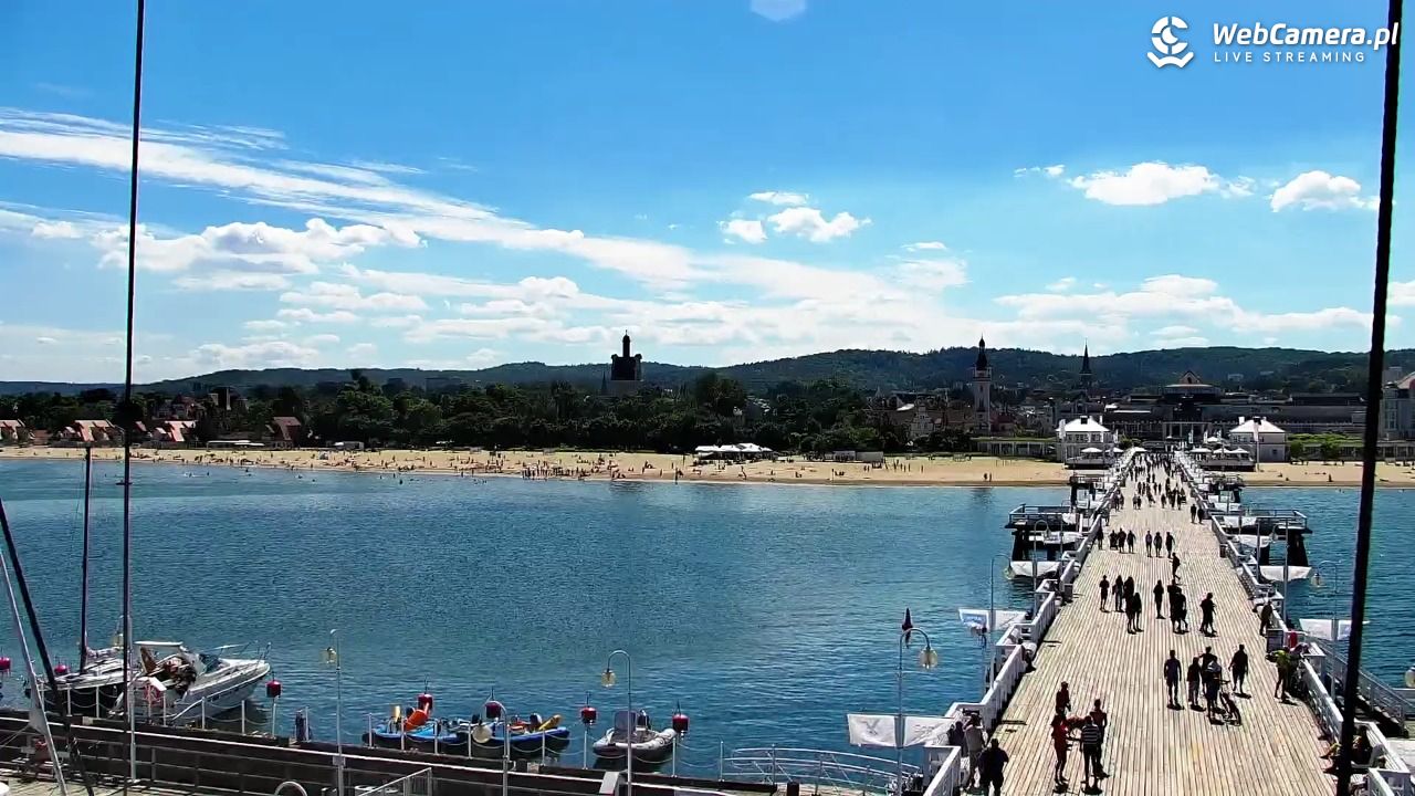 SOPOT - widok z molo - 23 czerwiec 2026, 15:03