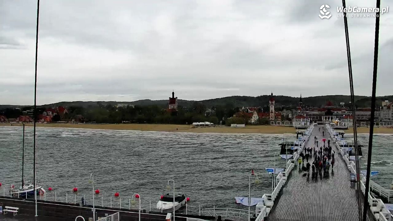 SOPOT - widok z molo - 06 maj 2026, 11:29