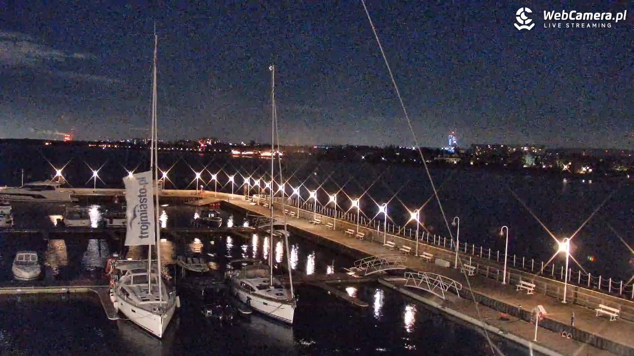 SOPOT - widok z molo - 03 listopad 2025, 21:17