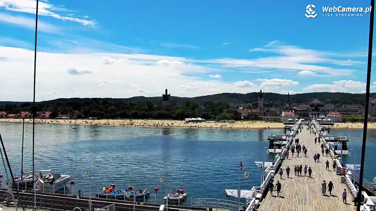 SOPOT - widok z molo - 23 czerwiec 2026, 13:42