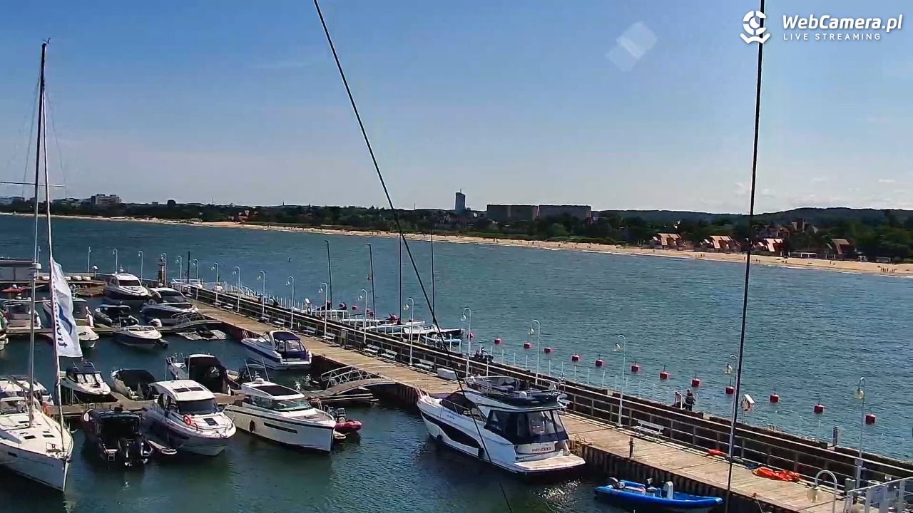 SOPOT - widok z molo - 13 czerwiec 2025, 15:24