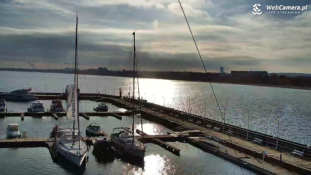 SOPOT - widok z molo - 04 listopad 2025, 11:00