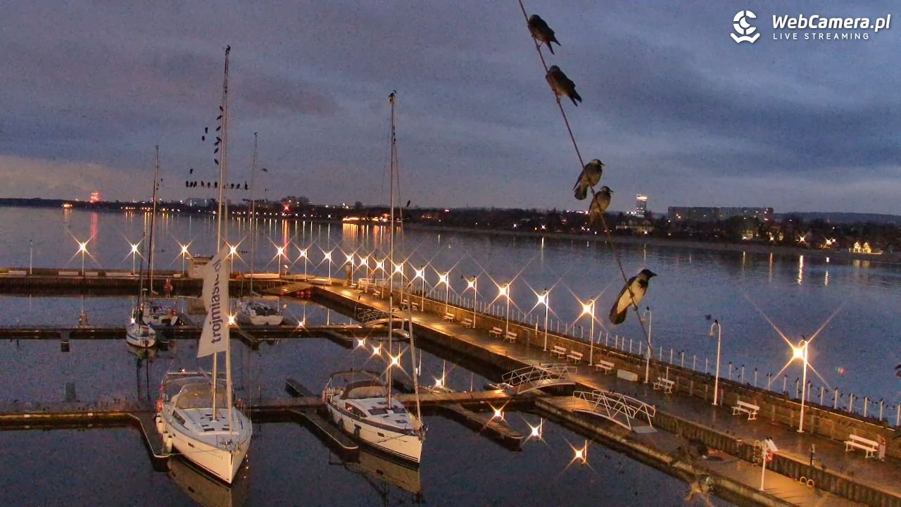 SOPOT - widok z molo - 20 grudzień 2025, 07:27