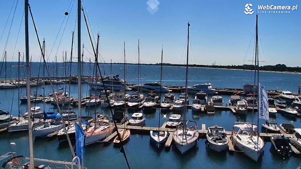 SOPOT - widok z molo - 14 czerwiec 2025, 11:12