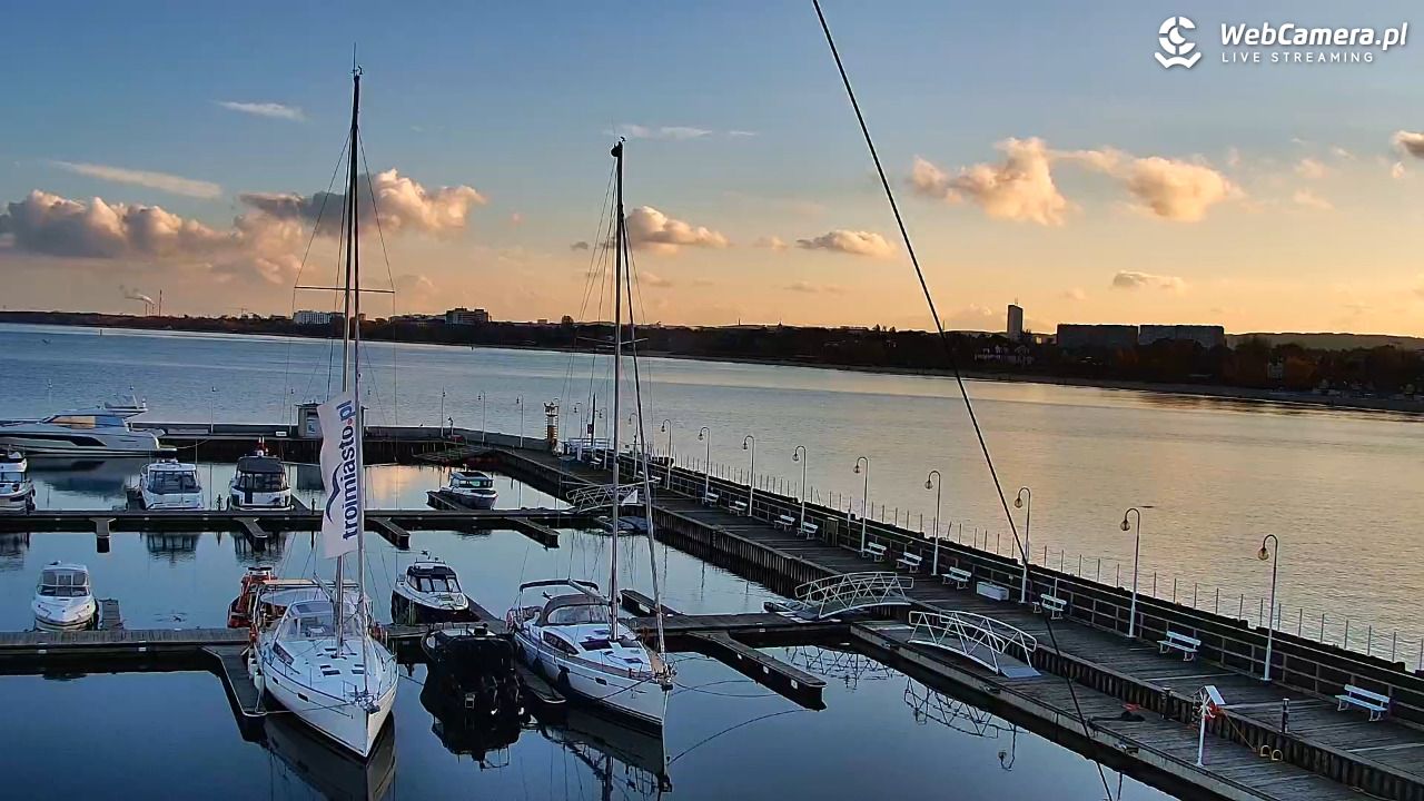 SOPOT - widok z molo - 03 listopad 2025, 15:13