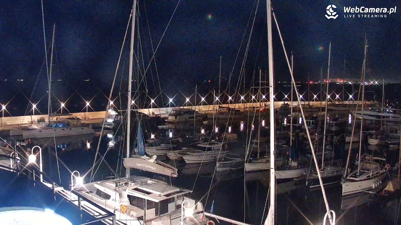 SOPOT - widok z molo - 13 czerwiec 2025, 23:29