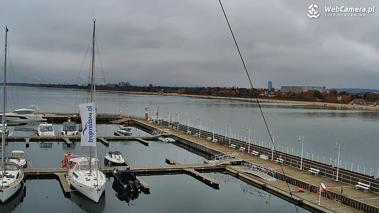 SOPOT - widok z molo - 02 listopad 2025, 12:54