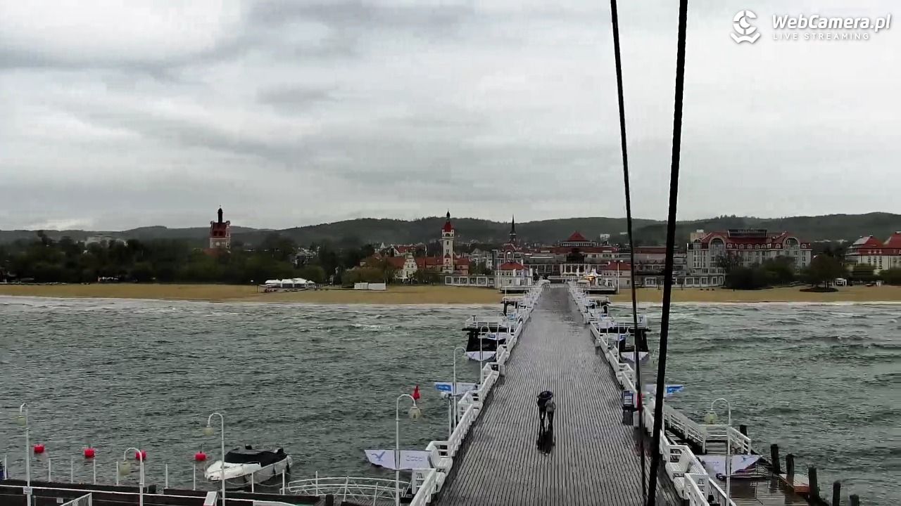 SOPOT - widok z molo - 06 maj 2026, 12:13