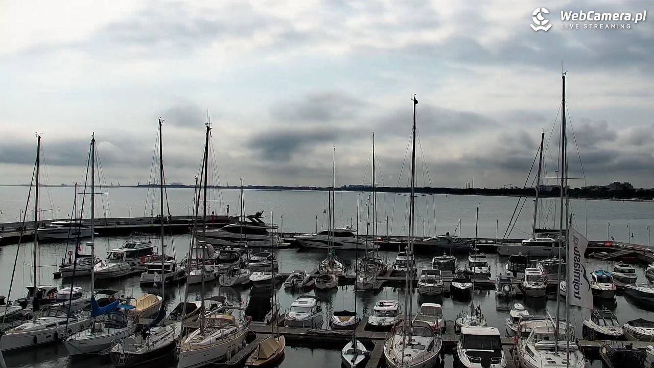 SOPOT - widok z molo - 06 sierpień 2026, 10:08
