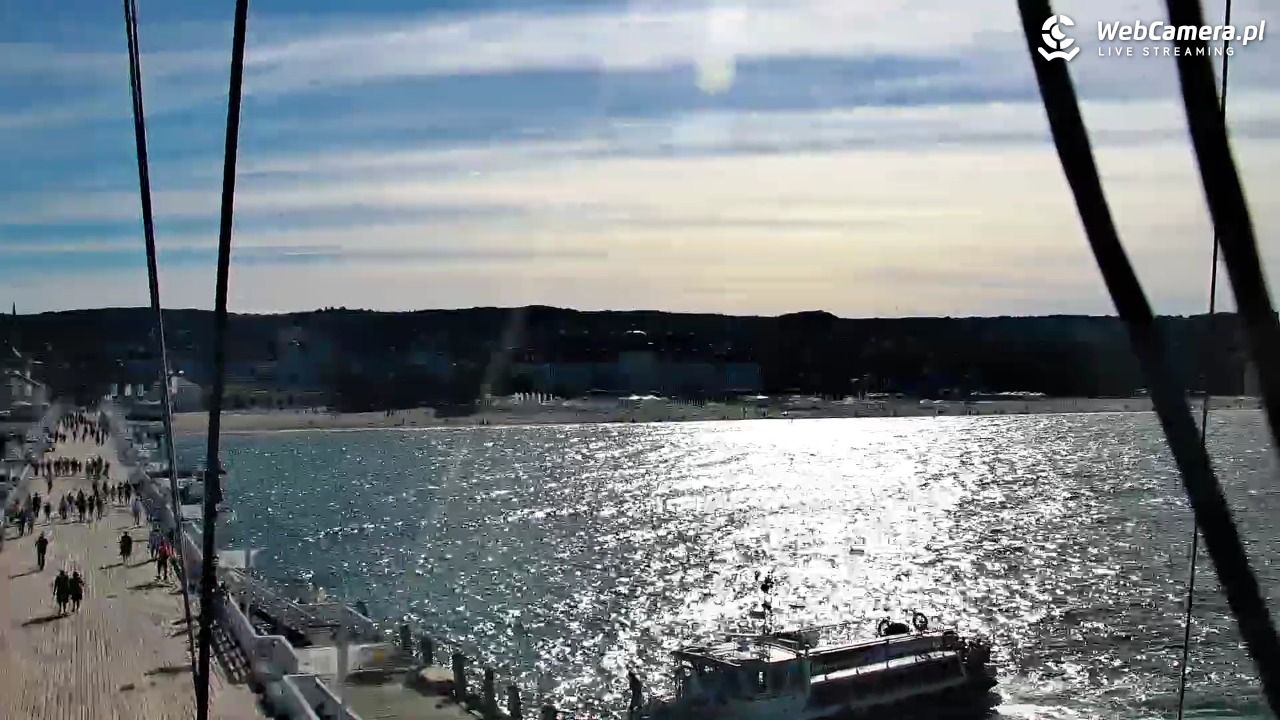 SOPOT - widok z molo - 22 czerwiec 2026, 17:33