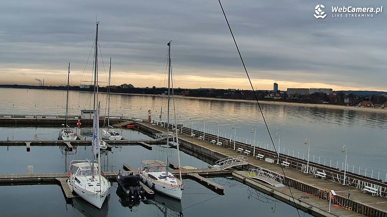 SOPOT - widok z molo - 19 marzec 2026, 15:08