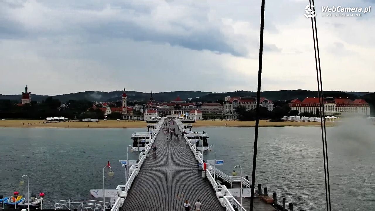 SOPOT - widok z molo - 21 czerwiec 2026, 18:29