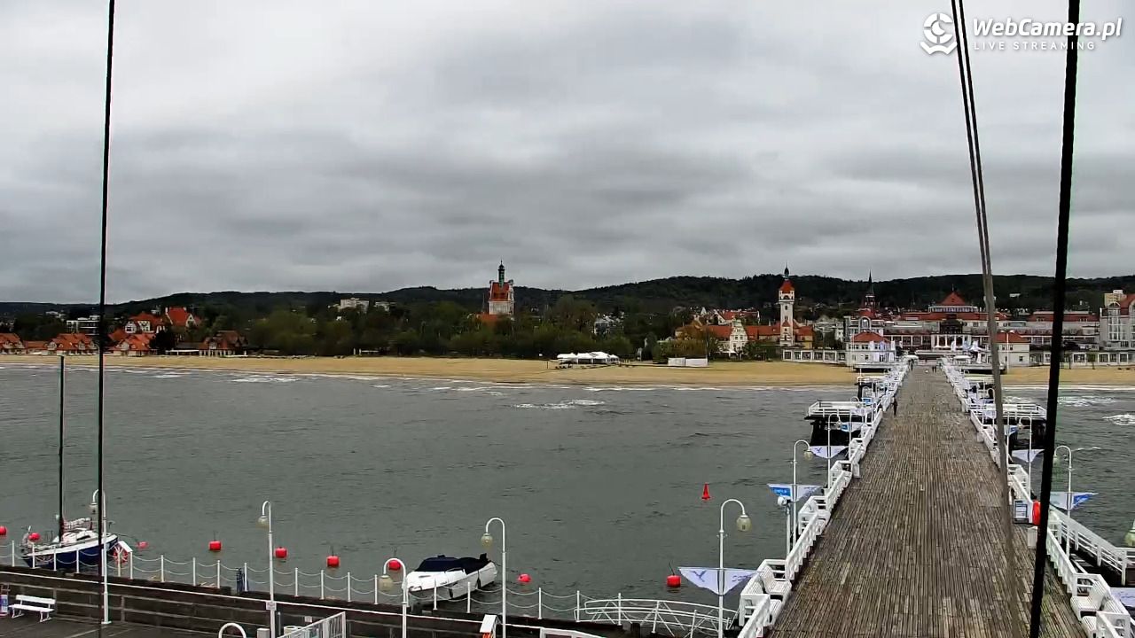 SOPOT - widok z molo - 07 maj 2026, 08:00