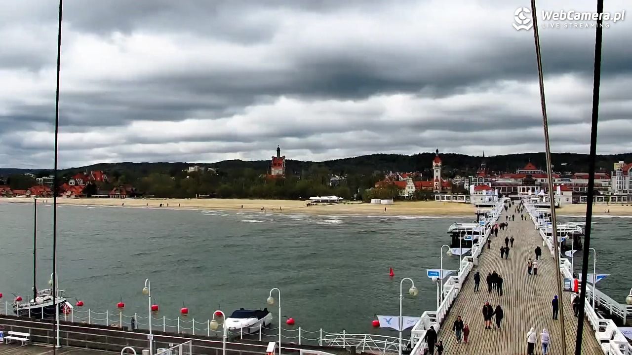 SOPOT - widok z molo - 07 maj 2026, 11:19