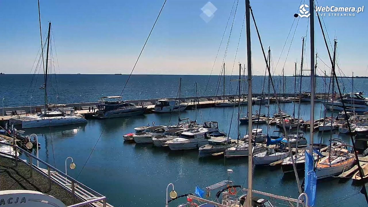 SOPOT - widok z molo - 14 czerwiec 2025, 10:30
