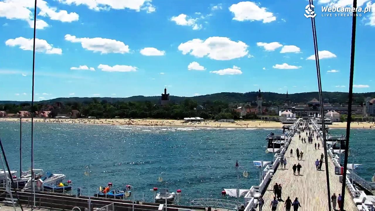 SOPOT - widok z molo - 22 czerwiec 2026, 14:14