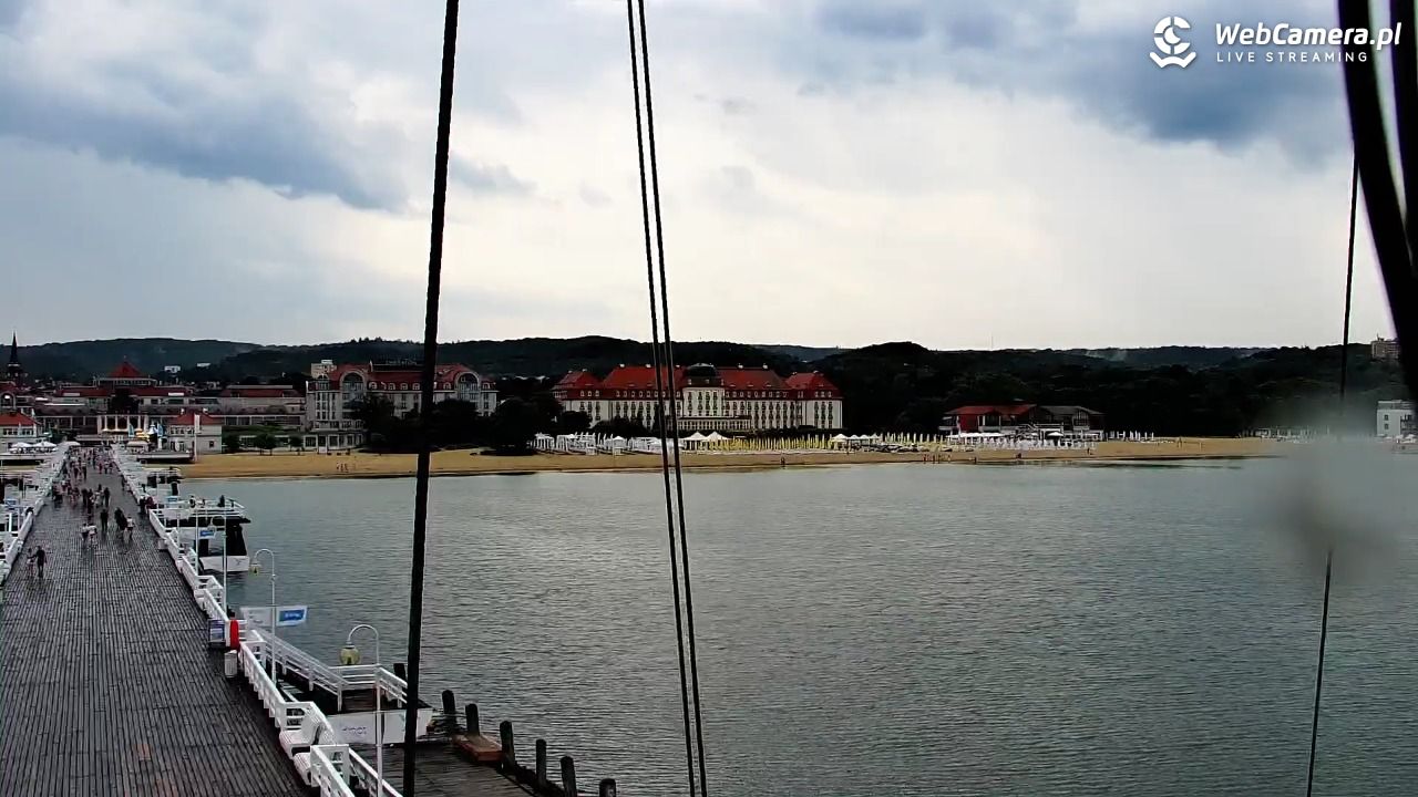 SOPOT - widok z molo - 21 czerwiec 2026, 18:29